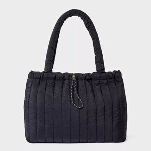 Quilted Drawstring Tote Handbag - Universal Thread™